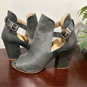 Grayish blue, Steve Madden ankle boots